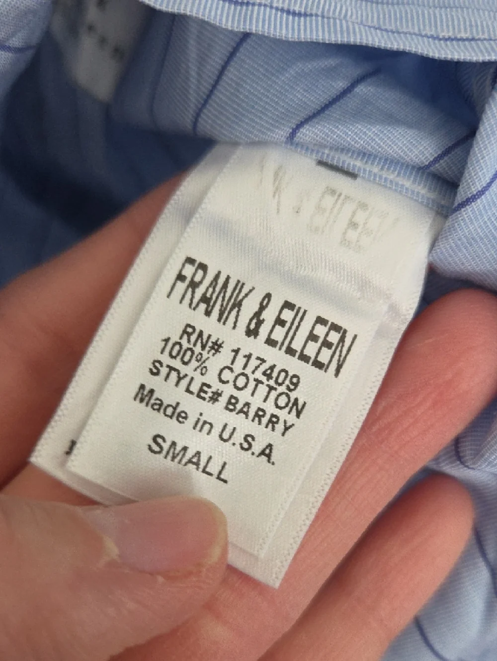 Frank & Eileen long sleeve